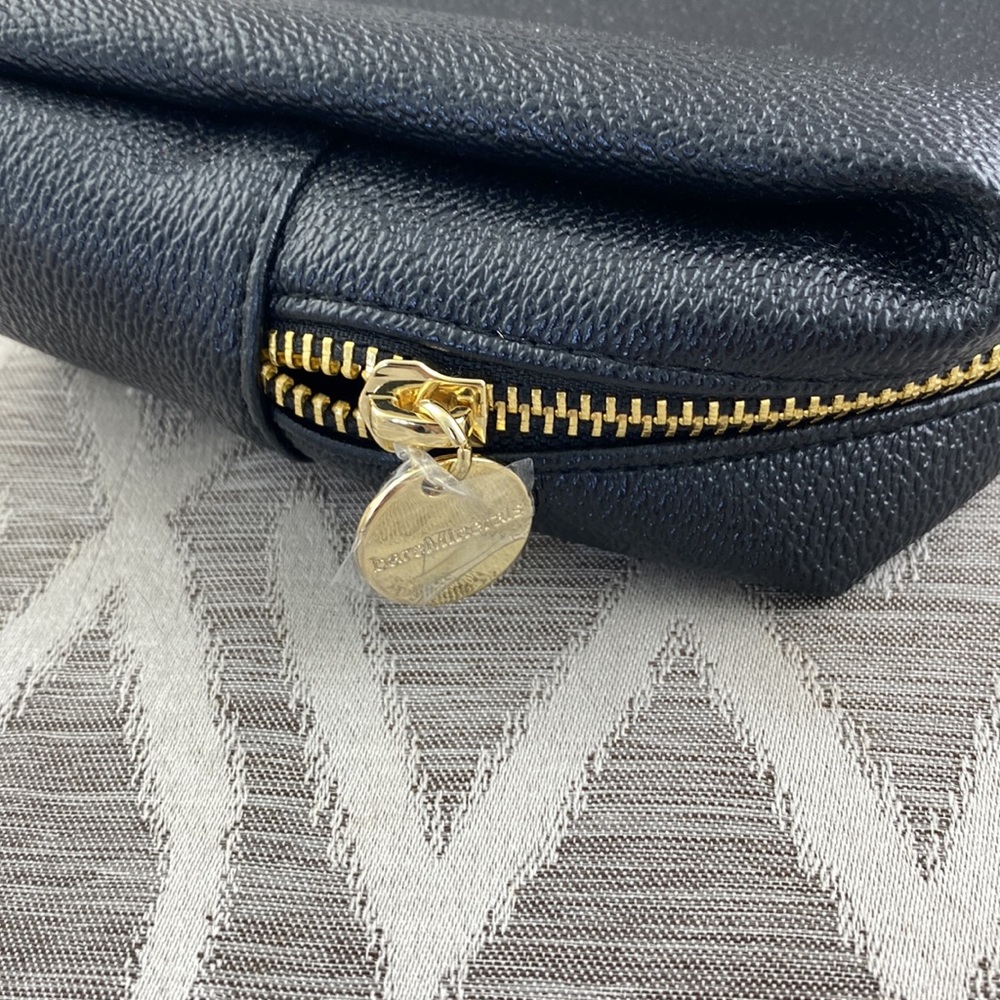 bareMinerals Cosmetic Zip Pouch Black NWT New With Tags - Picture 3 of 6